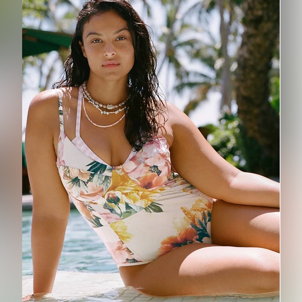 Maeve Yvette Strappy One-Piece Swimsuit